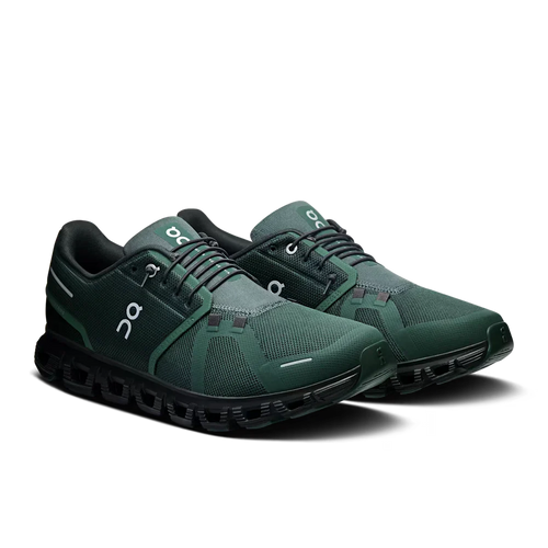 On Cloud 6 Evergreen Black Lifestyle Sneakers