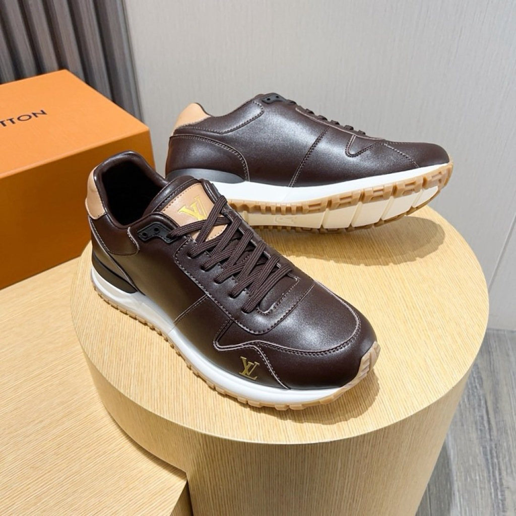 Louis Vuitton Two-Tone Low-Top Sneakers — front