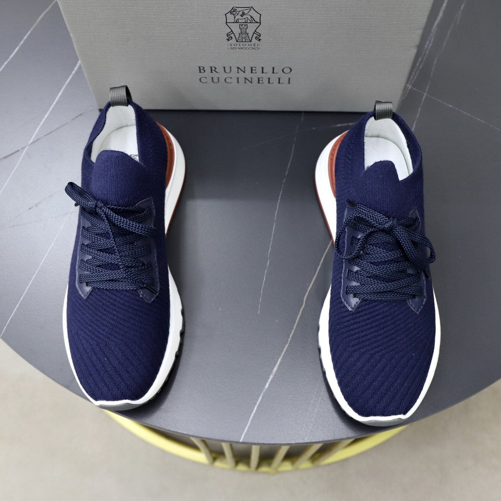 Brunello Cucinelli Textured Low-Top Sneakers — hero
